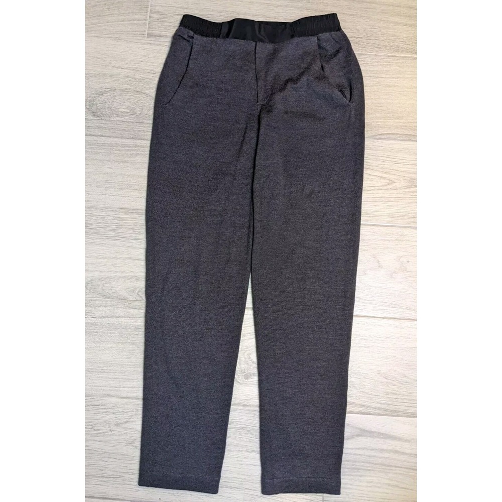 Nanette Lepore Wool Pants Joggers in Gray Charcoal Size XS Waist 27‎ Inches N49